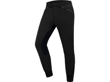 Breeches Matteo Classic ELT, leather full seat, men, black