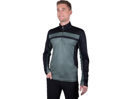 Shirt Xavy QHP, men's, black/green