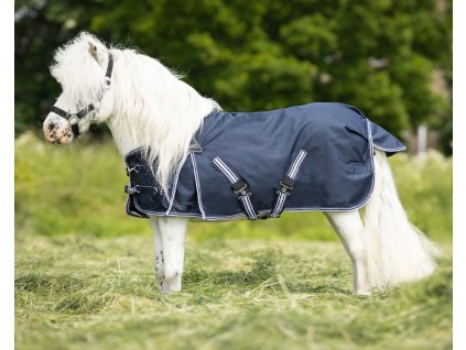 Turnout rug Falabella QHP, 200 g, navy