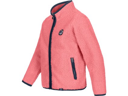 Lucky Lana Fleece Jacket, kids - pinkrose/Lucky Heart