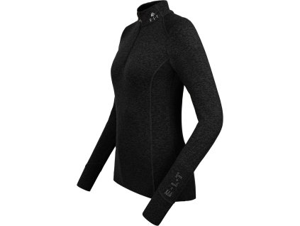 Milano Functional Zip-up Shirt - black