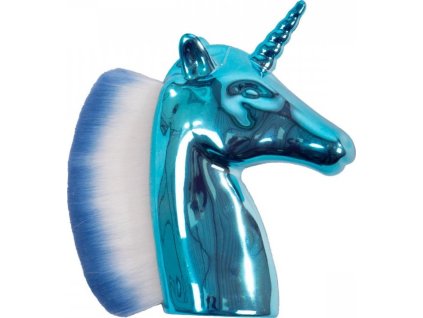 Head brush Unicorn QHP, blue