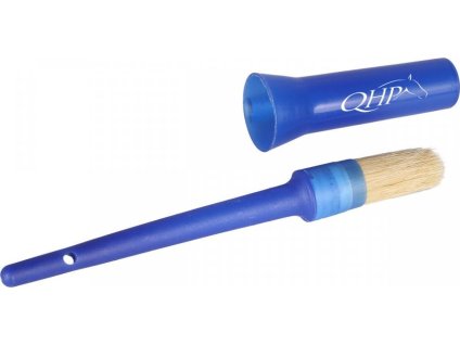 Hoof brush with holder Q-essentials, cobalt  blue