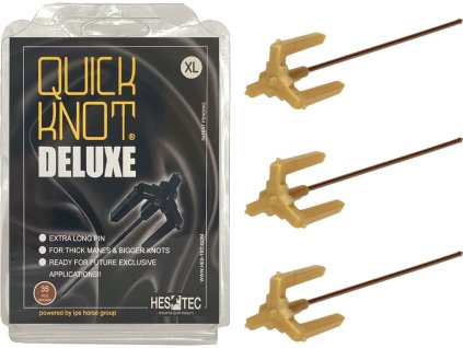Quick Knot Deluxe plaiting aid Waldhausen, XL, brown