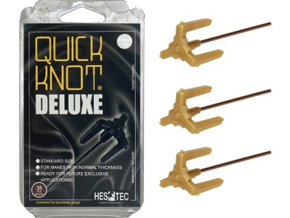 Quick Knot Deluxe plaiting aid Waldhausen, standard, brown