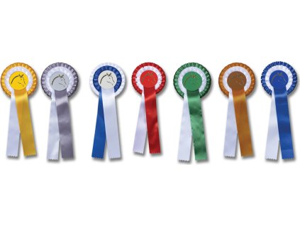Prize ribbon Waldhausen, blue