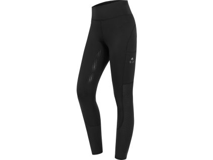 Leggings Hanna Mesh ELT, with silicone, high waist, woman´s, black