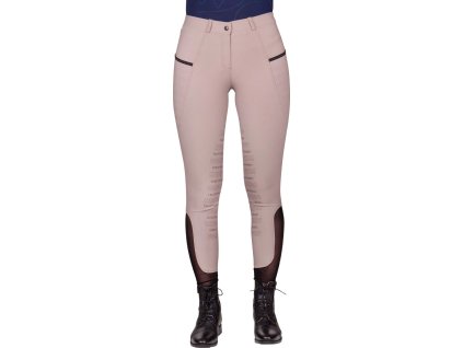 Breeches Rylee QHP, full grip, high waist, women's, beige