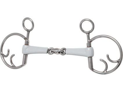 Bit Kimblewick, double-jointed BERIS, medium, 18 mm