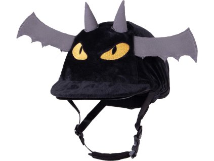 Helmet cover Halloween QHP, bat