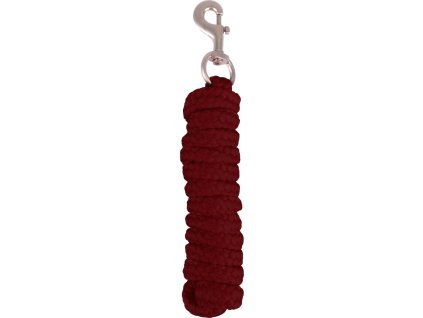 Lead rope QHP, 2 m, burgundy