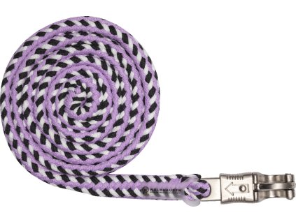 Plus lead rope Waldhausen, panic hook, 2 m, grey/orchid/white