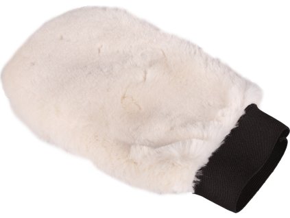 Grooming glove soft QHP, cream