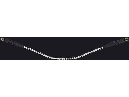 Browband PresTeq, black/silverwhite