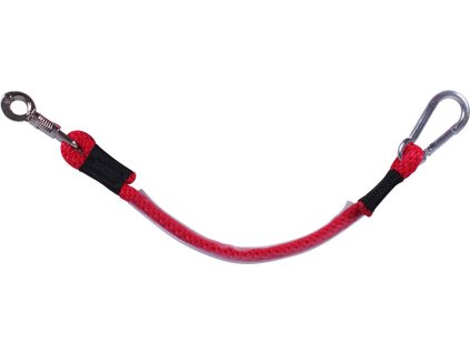 Stable tie QHP, 90 cm, bright red