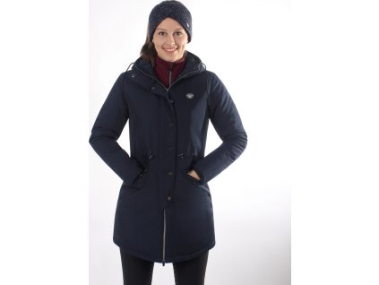 Coat Linde QHP, women's, navy