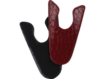 Exchangeable top Sasha Croco QHP, pair, burgundy