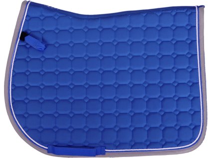 Saddle pad Florence QHP, cobalt blue