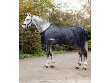 COMFORT Fly Rug with crossover straps - night blue