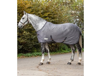 COMFORT Fly Rug with crossover straps - grey