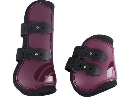 Tendon boots set QHP, 4 pcs, maroon
