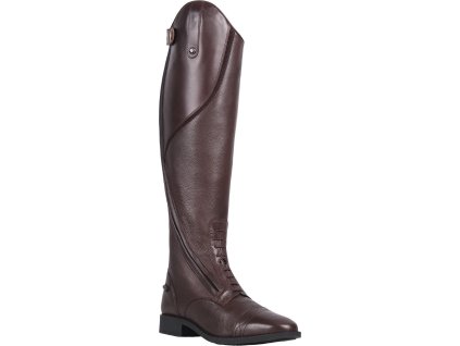 Riding boot Tamar QHP, standard calf, women's, brown