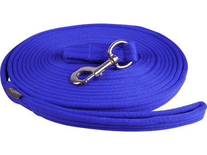 Lunge line QHP, 8 m, cobalt blue