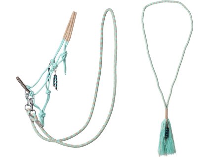 Rope halter combi Liberty QHP, ice green