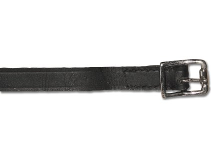 Spur straps leather Waldhausen, black