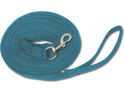 Griffy lunge line Waldhausen, 8 m, azure blue