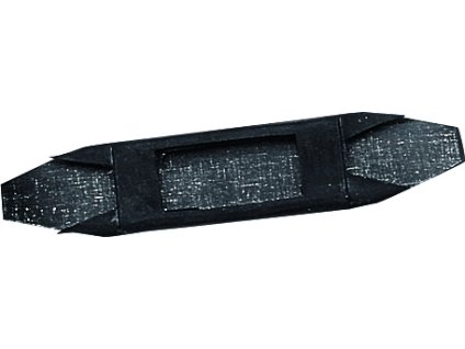 Rubber chin guard Waldhausen, black