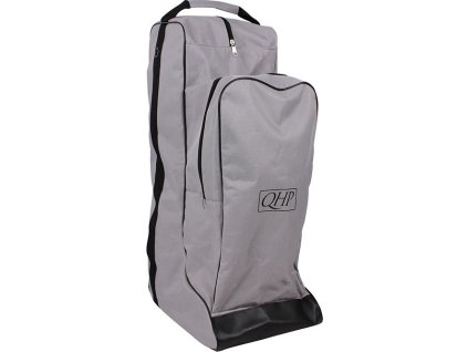 Combi boots-helmet bag Q-essentials, grey/black