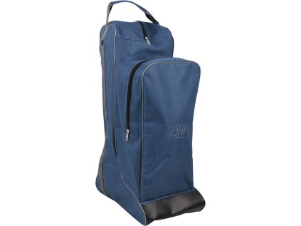 Combi boots-helmet bag Q-essentials, navy/grey