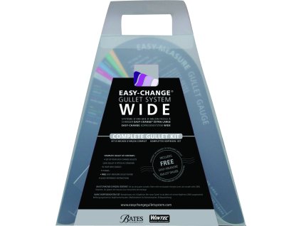 Gullet Plate Kit EASY-CHANGE Wintec, wide