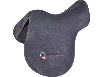 Saddle cover Waldhausen, fleece, grey