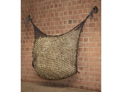 Large haynet Waldhausen, rectangular, 60x100 cm, mech size 3x3 cm, black