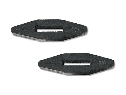 Martingale rubber rein stops Waldhausen, black