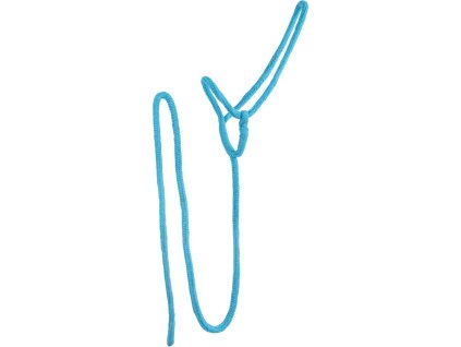 Lead halter with rope Q-essentials, sky