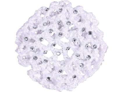 Hair net Diamond - White