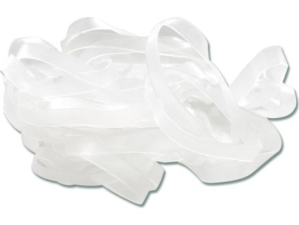 Mane plaiting bands Waldhausen, extra broad, 30 g, transparent