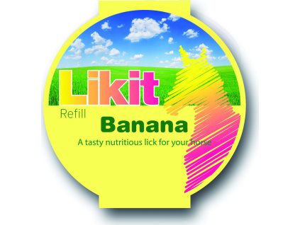 Likit, 625 g, banana