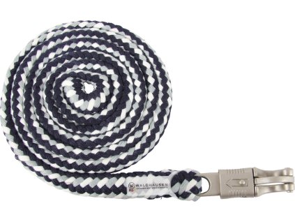 Plus Lead Rope Waldhausen, panic hook, 2 m, dark blue/grey