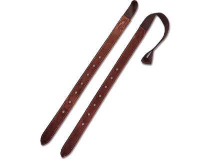 Quick-Change Girth Straps, leather, Y - brown