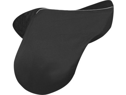 Cotton saddle cover Waldhausen, black