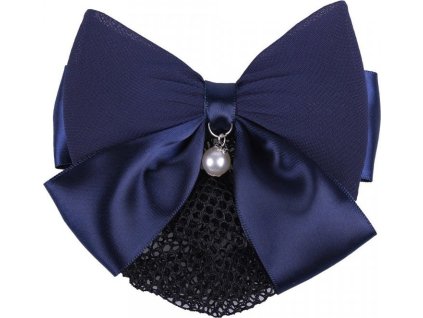 Hair bow Grace QHP, navy