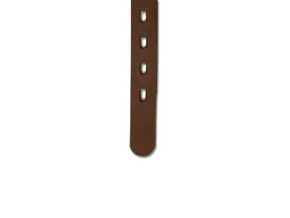 Saddle strap, short - brown