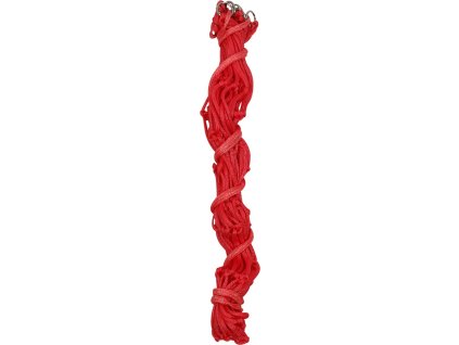 Hay net Q-essentials, 100x45 cm, mesh 8x8 cm, bright red