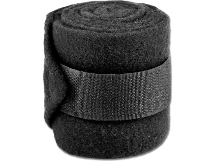 Fleece bandage for Shetties Waldhausen, set of 4, 1 m, black