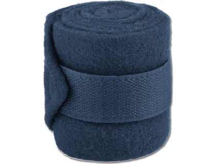 Fleece bandage for Shetties Waldhausen, set of 4, 1 m, dark blue