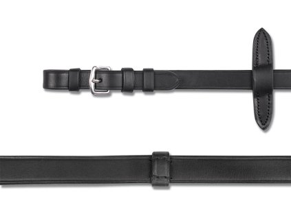 Waldhausen Leather Reins, extra long - black